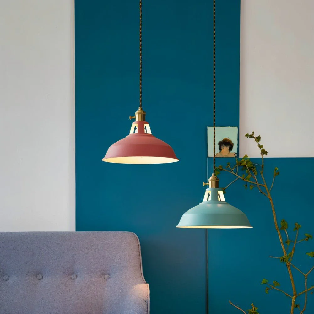Color Block Shade Pendant Light - Image 2