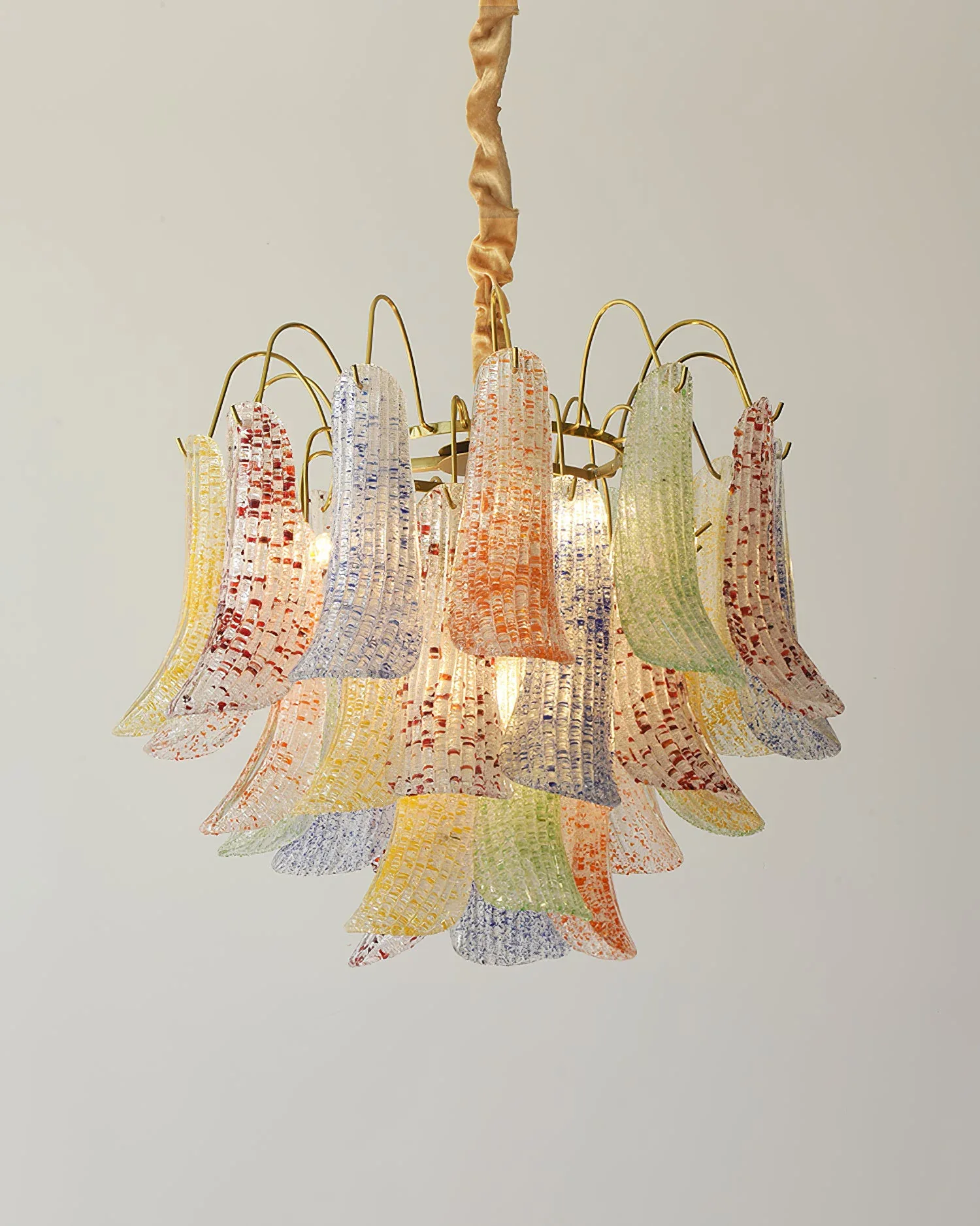 Colorful Murano Glass Chandelier - Image 13