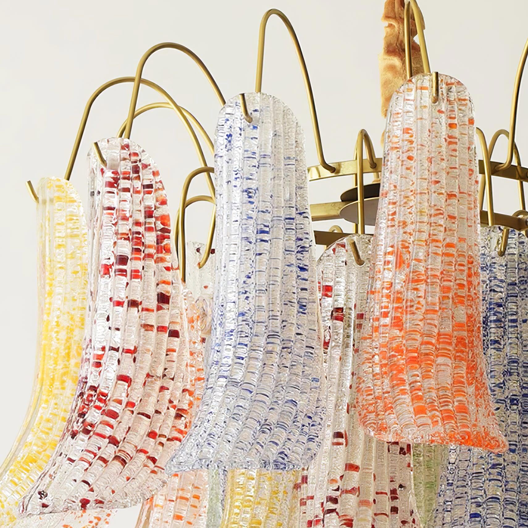 Colorful Murano Glass Chandelier - Image 27