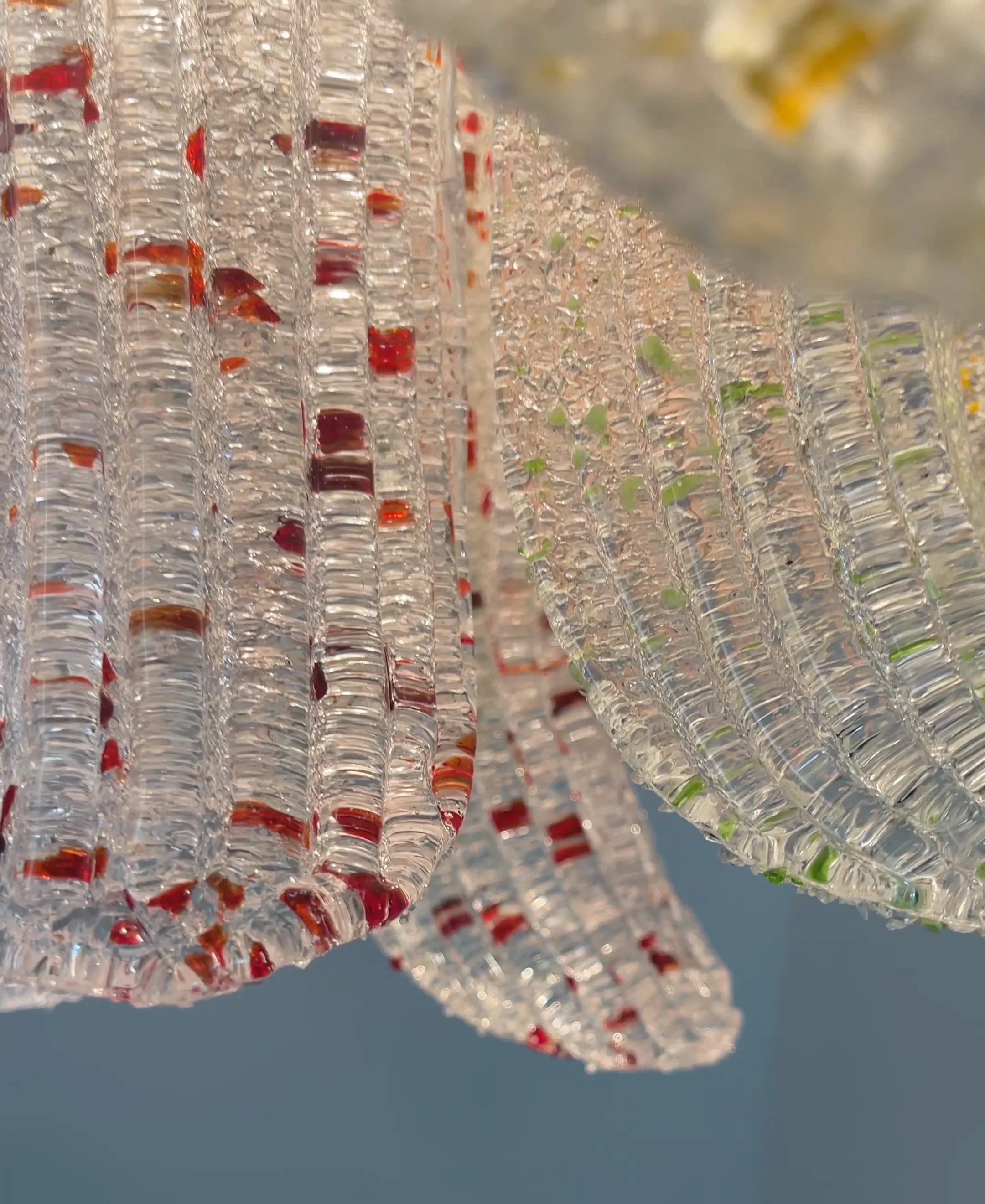 Colorful Murano Glass Chandelier - Image 30