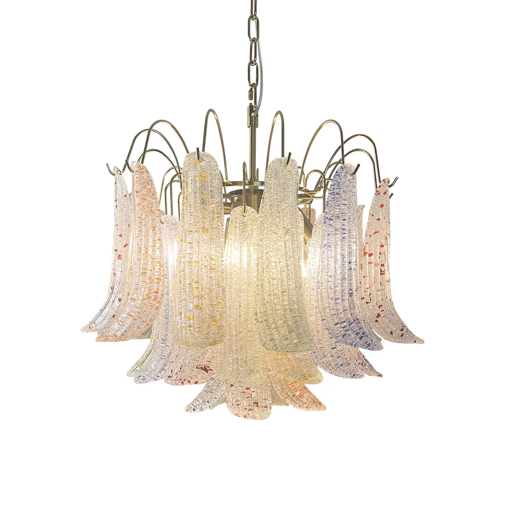 Colorful Murano Glass Chandelier - Image 31