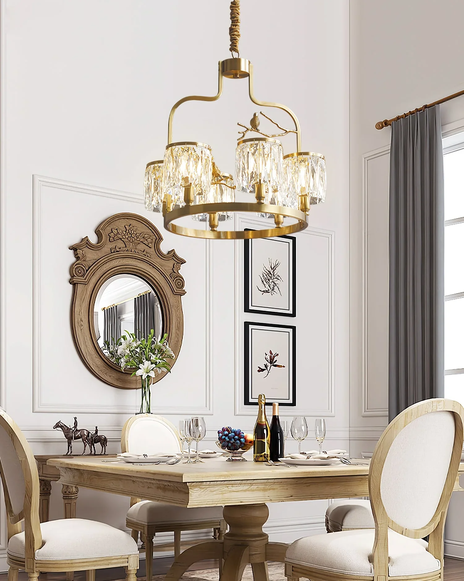Crystal Bird Chandelier - Image 3