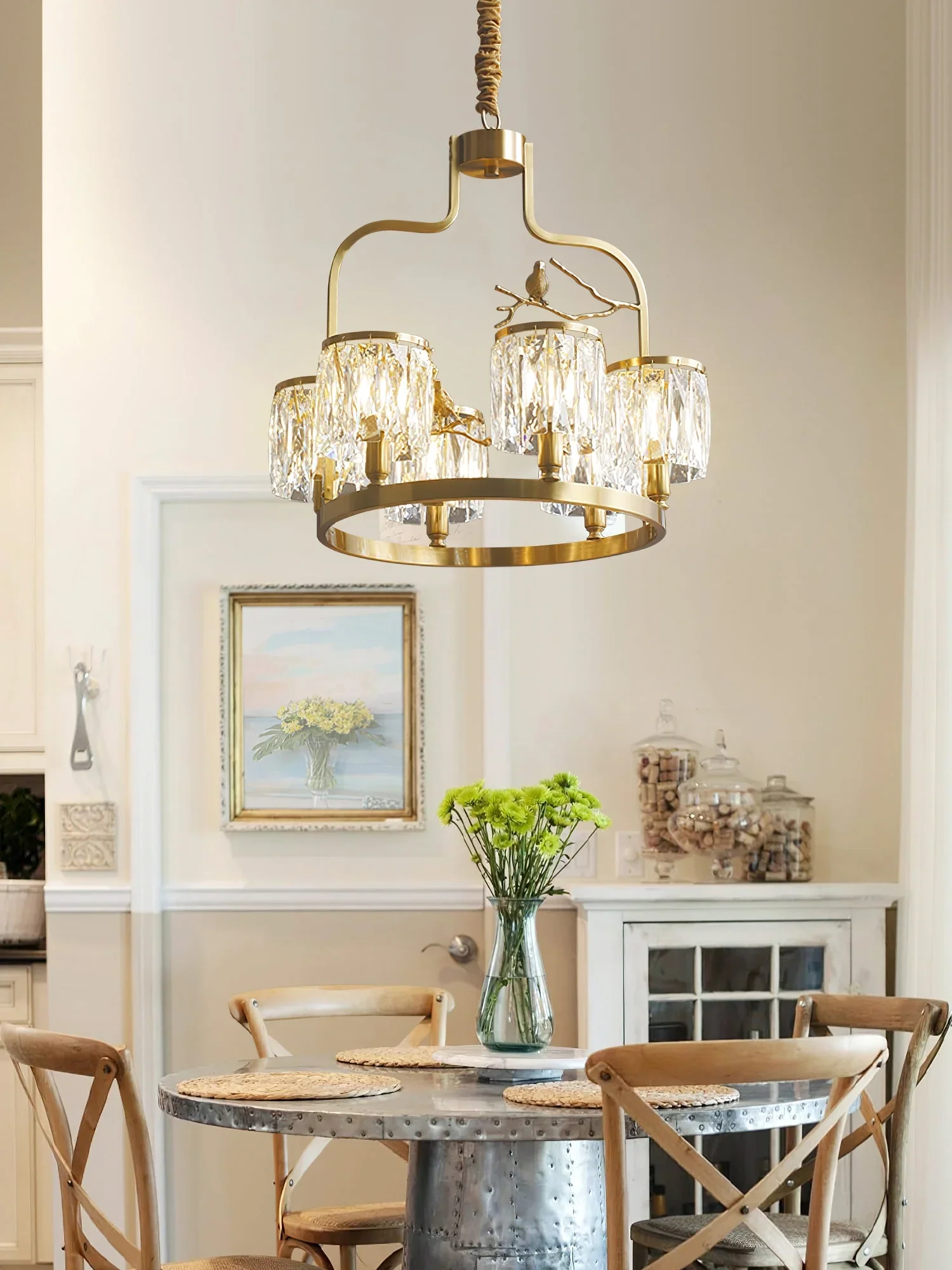 Crystal Bird Chandelier - Image 4