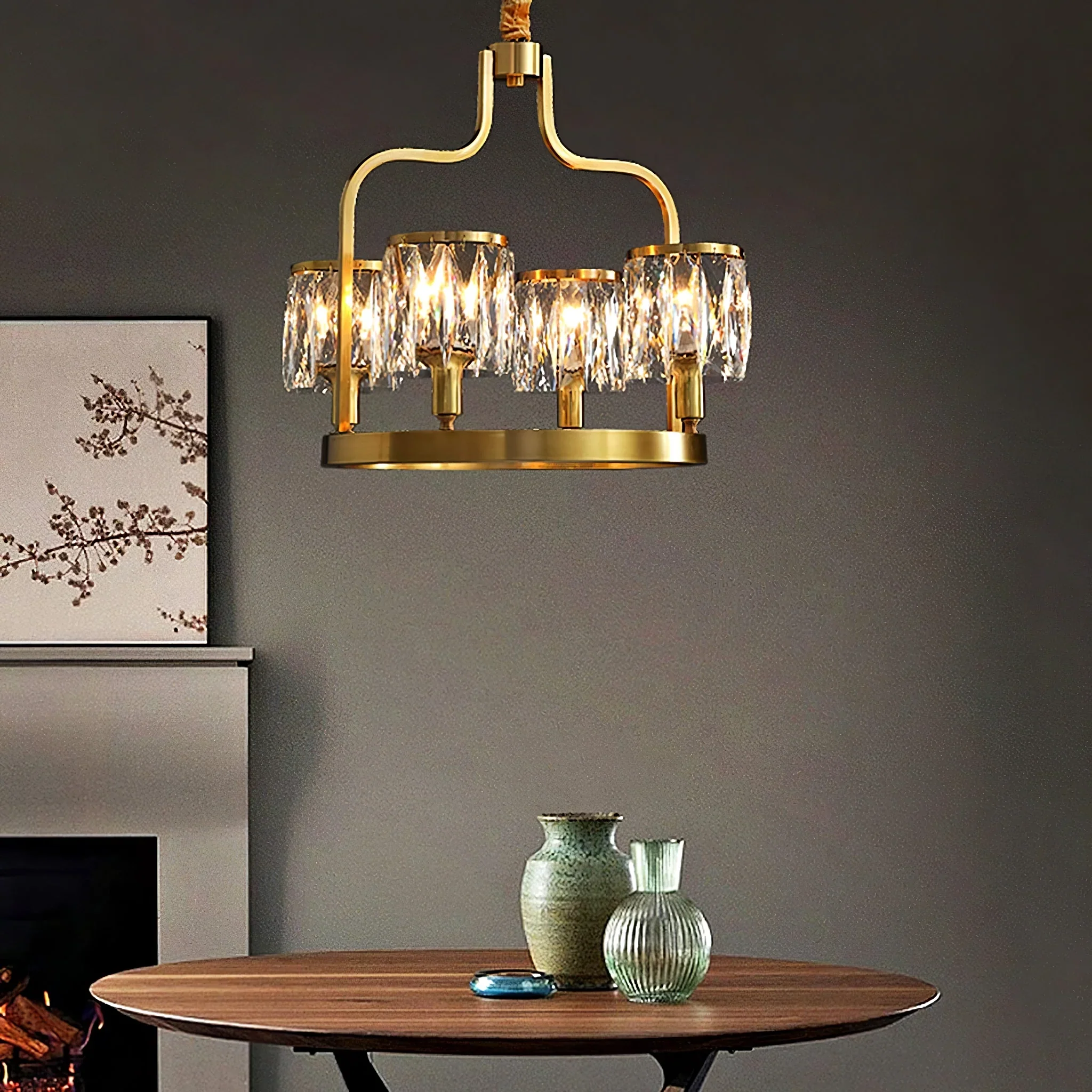 Crystal Bird Chandelier - Image 9