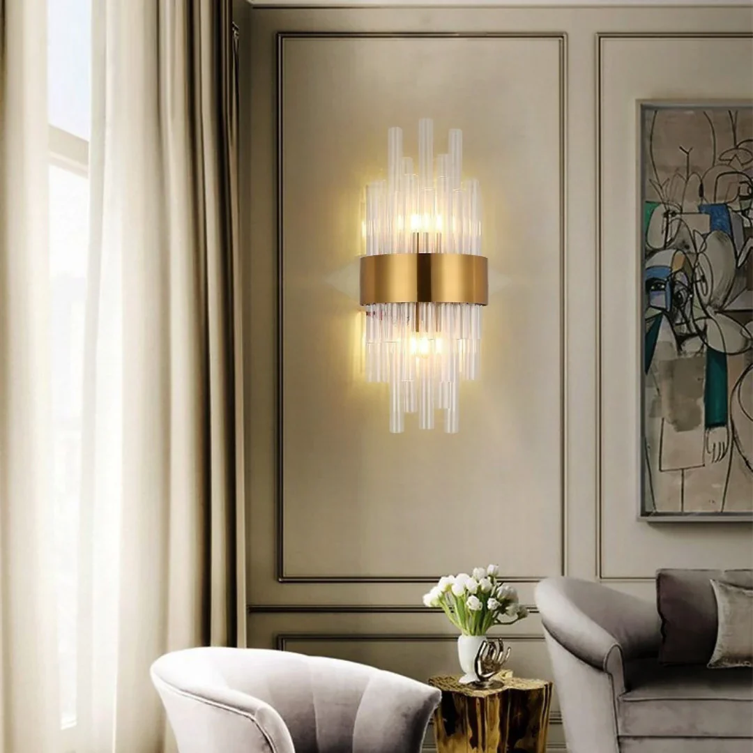Crystal Tube Modern Wall Lamp - Image 4