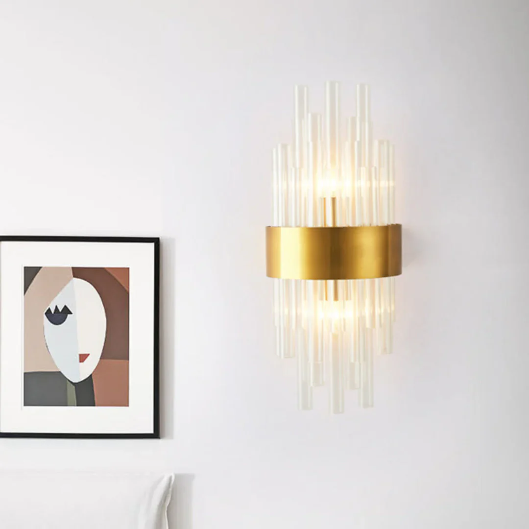 Crystal Tube Modern Wall Lamp - Image 9