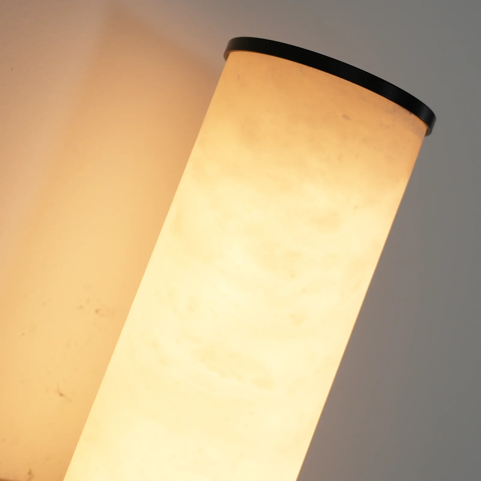 Cylindrical Callisto Alabaster Wall Lamp - Image 20