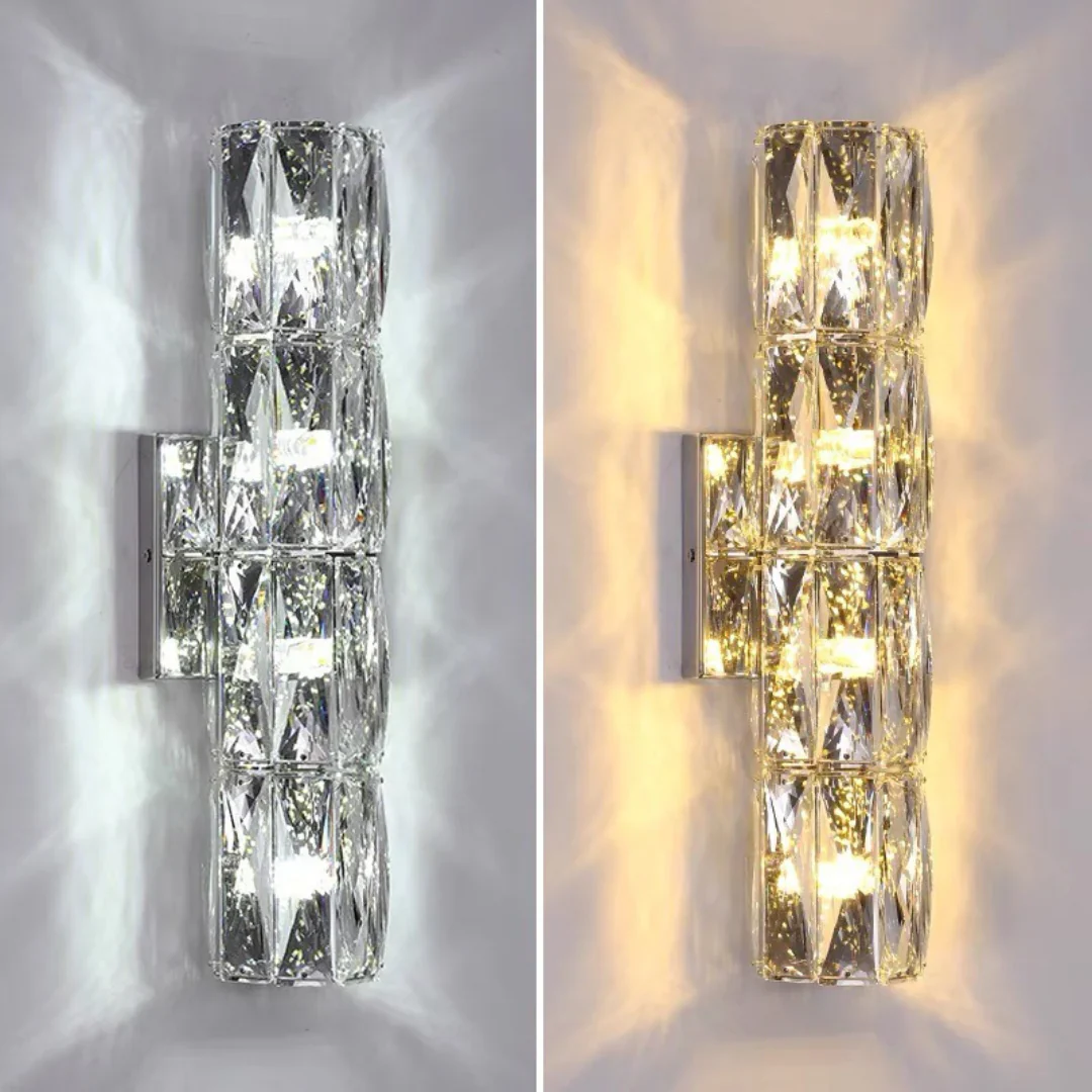 Cylindrical Crystal Wall Lamp - Image 35