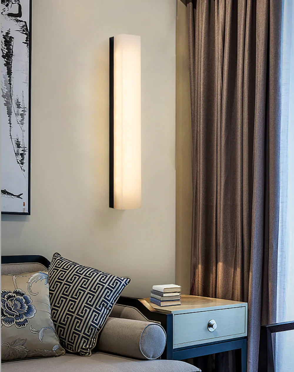 Emerson Alabaster Indoor Wall Lamp - Image 26