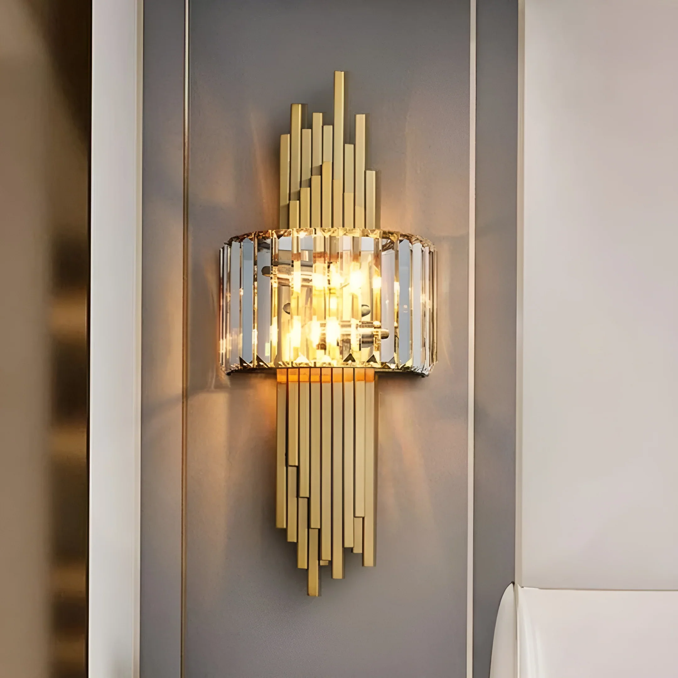 Eudora Crystal Wall Lamp - Image 8