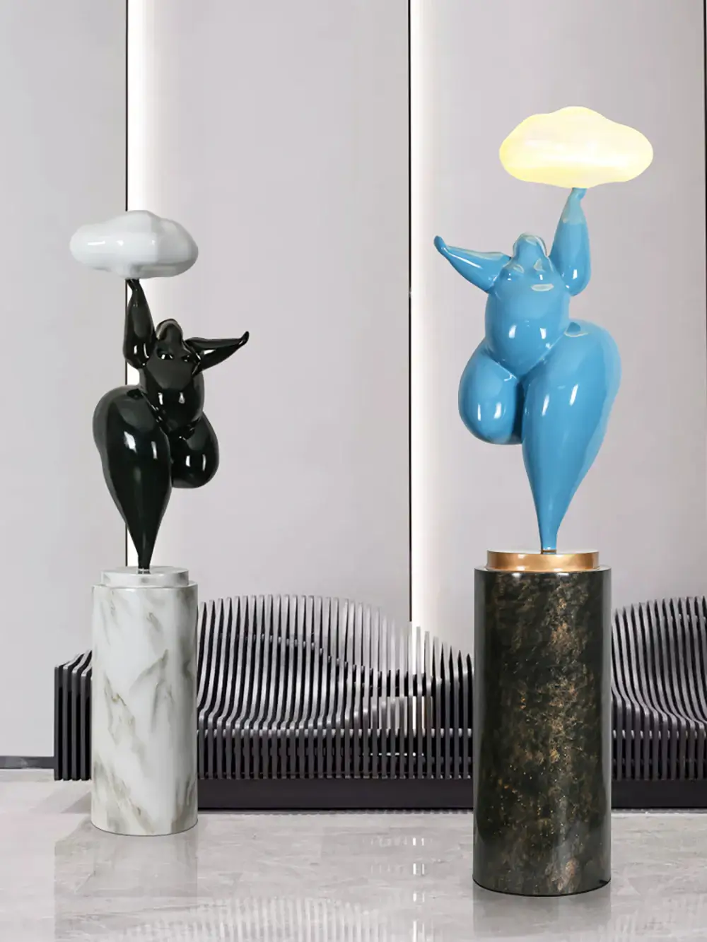 Figure Sculpture Rylight Cloud Floor Lamp - Image 12