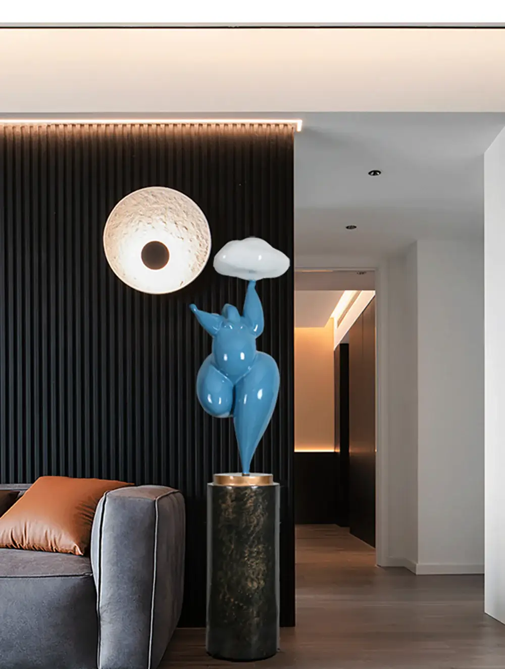 Figure Sculpture Rylight Cloud Floor Lamp - Image 8