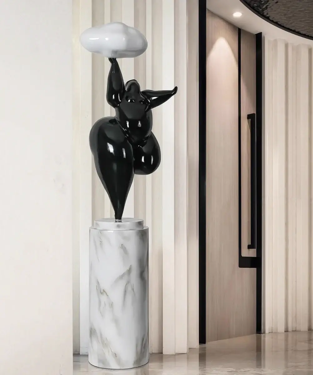 Figure Sculpture Rylight Cloud Floor Lamp - Image 9