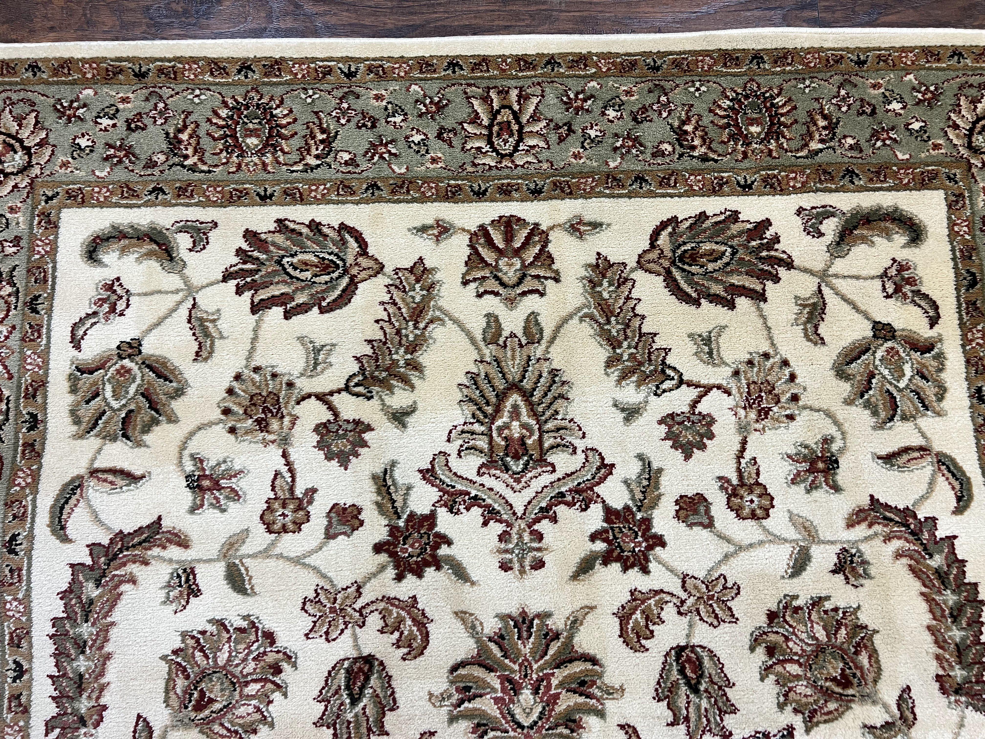 Floral Oriental Rug 5x7, Turkish Power Loomed Carpet, Traditional Design - Image 3