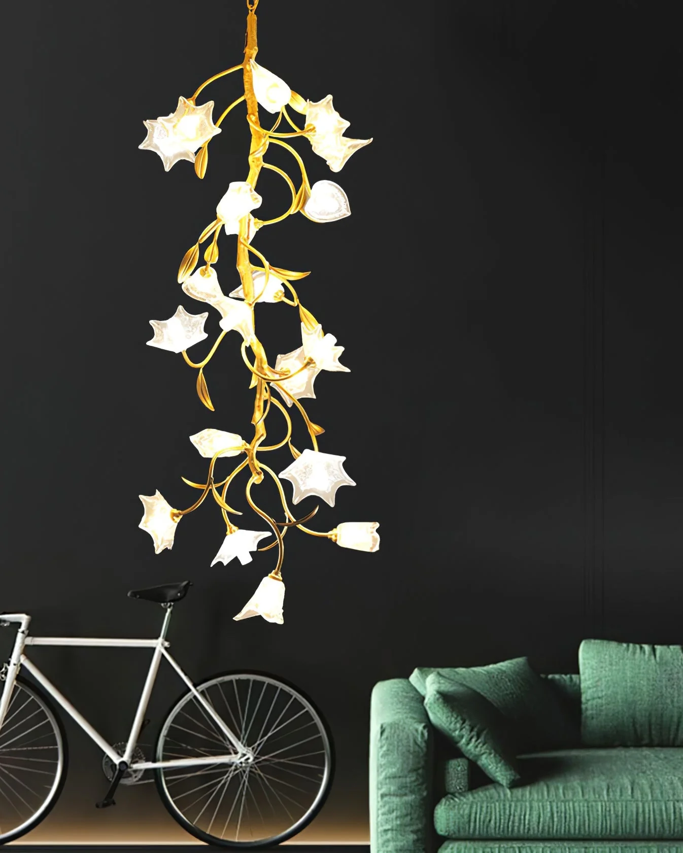Flower Craftsman Chandelier - Image 12