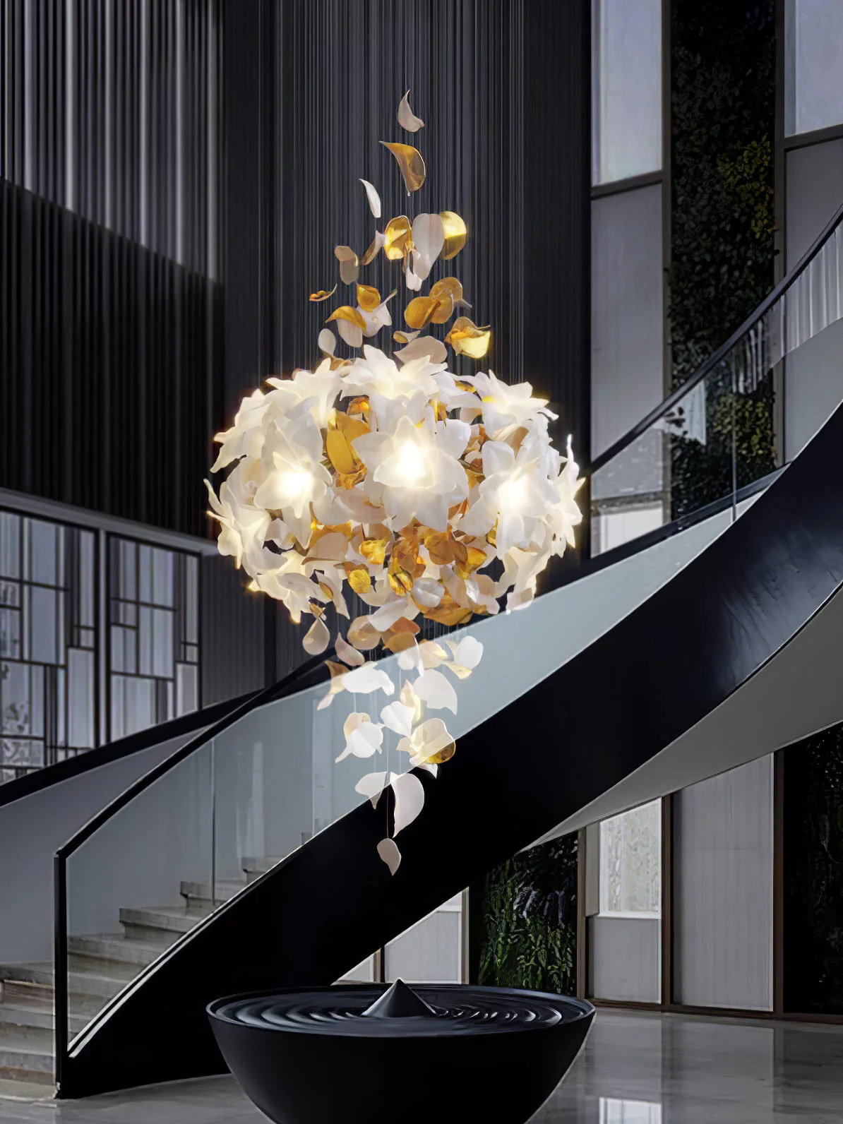 Flying Flowers Fluttering Chandelier - Image 18