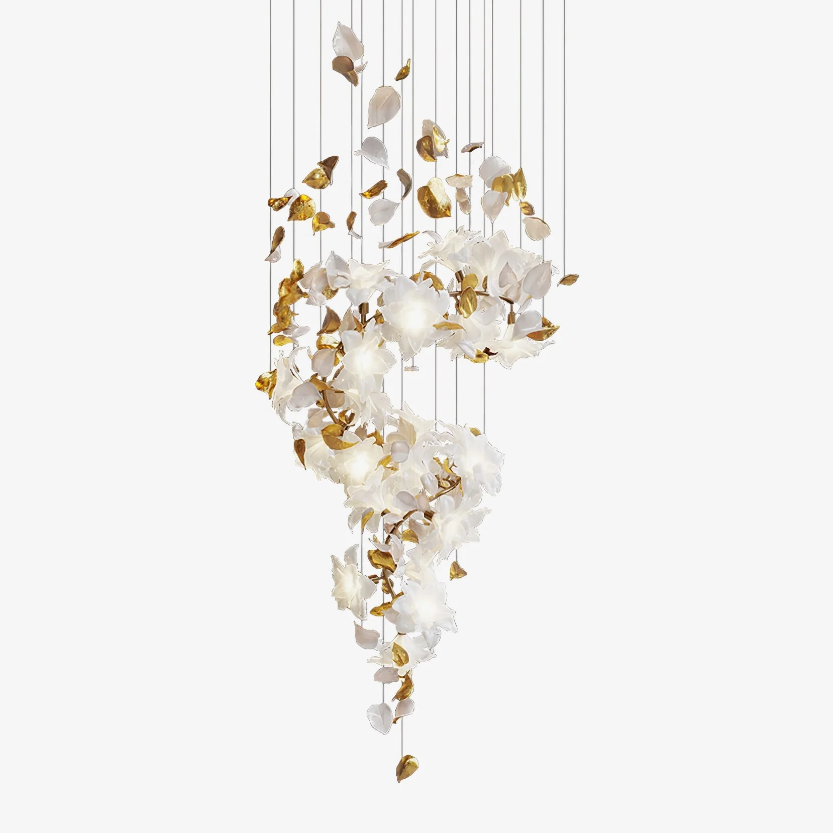 Flying Flowers Fluttering Chandelier - Image 22