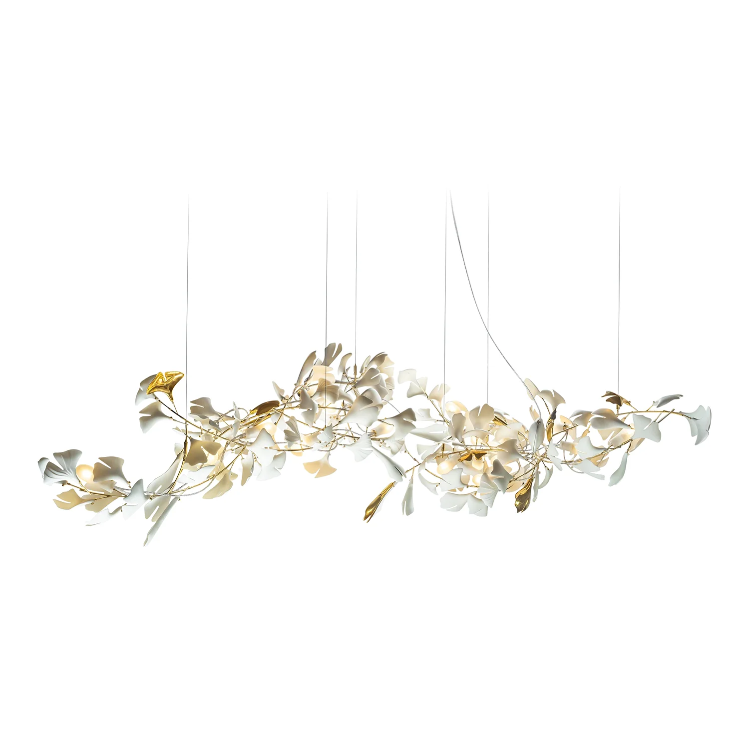 Gingko Ceramic Chandelier A - Image 59