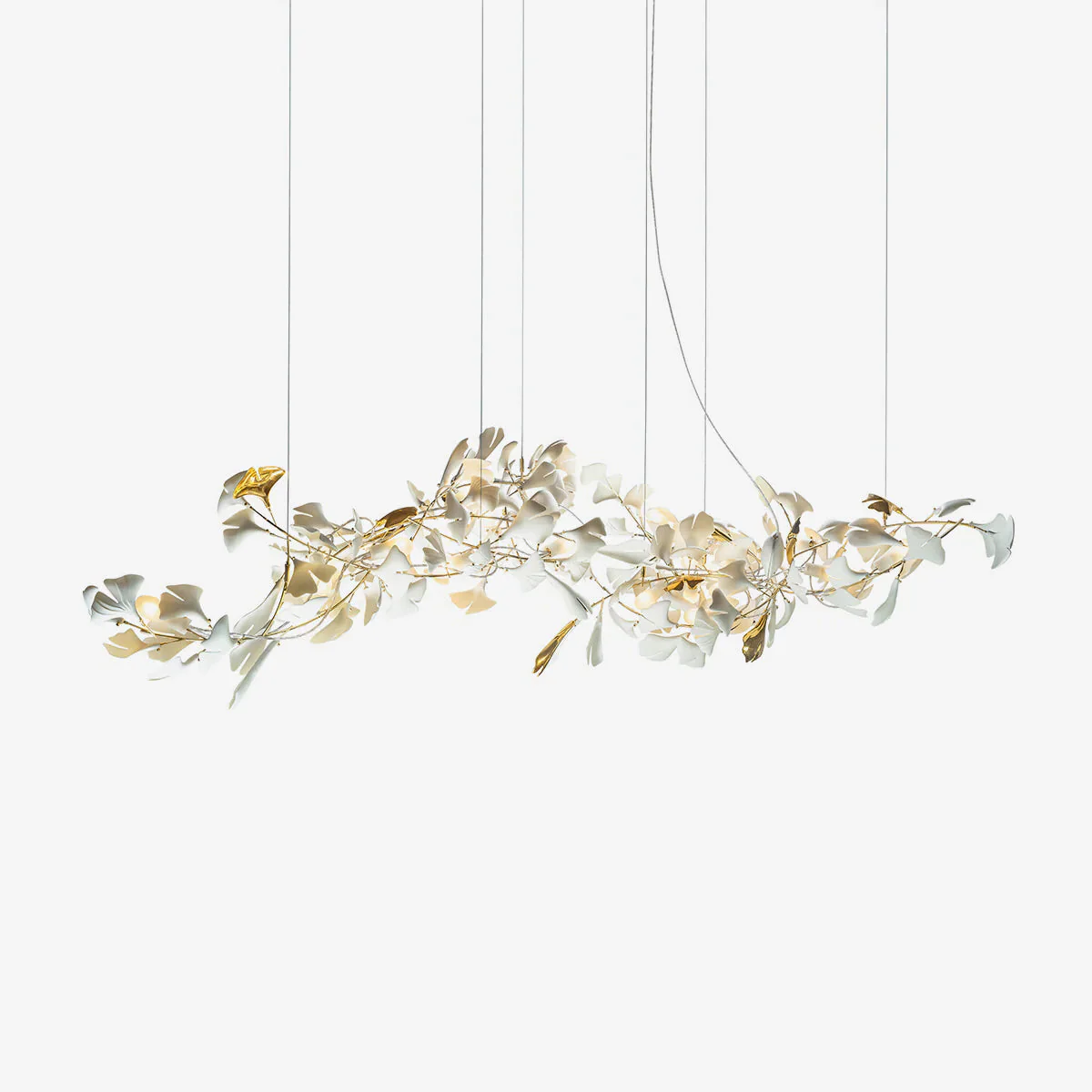 Gingko Ceramic Chandelier E - Image 12