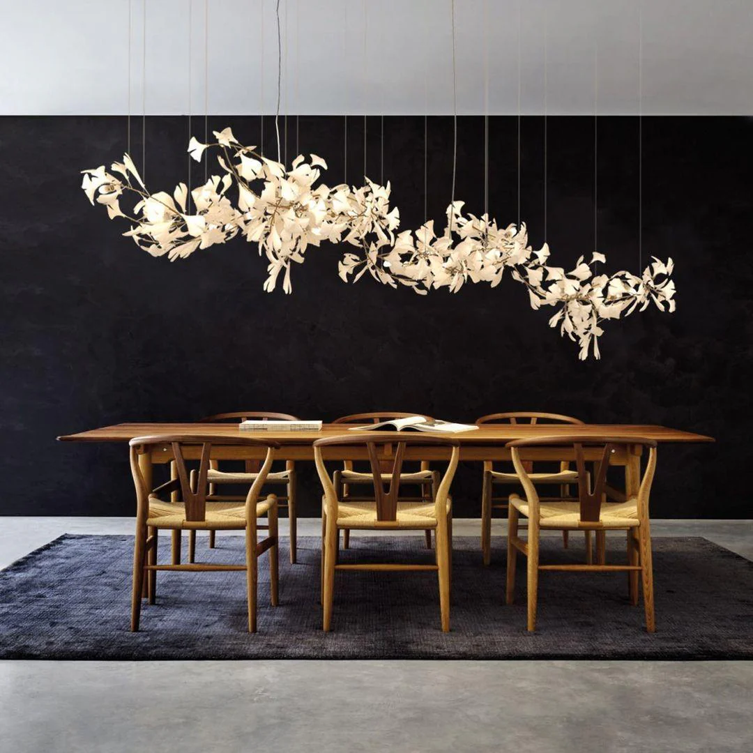 Gingko Ceramic Chandelier E - Image 16