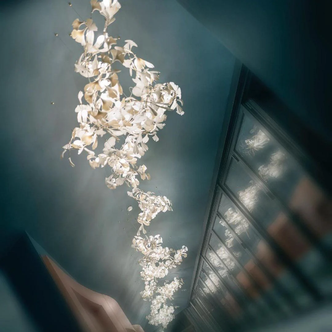 Gingko Ceramic Chandelier E - Image 29