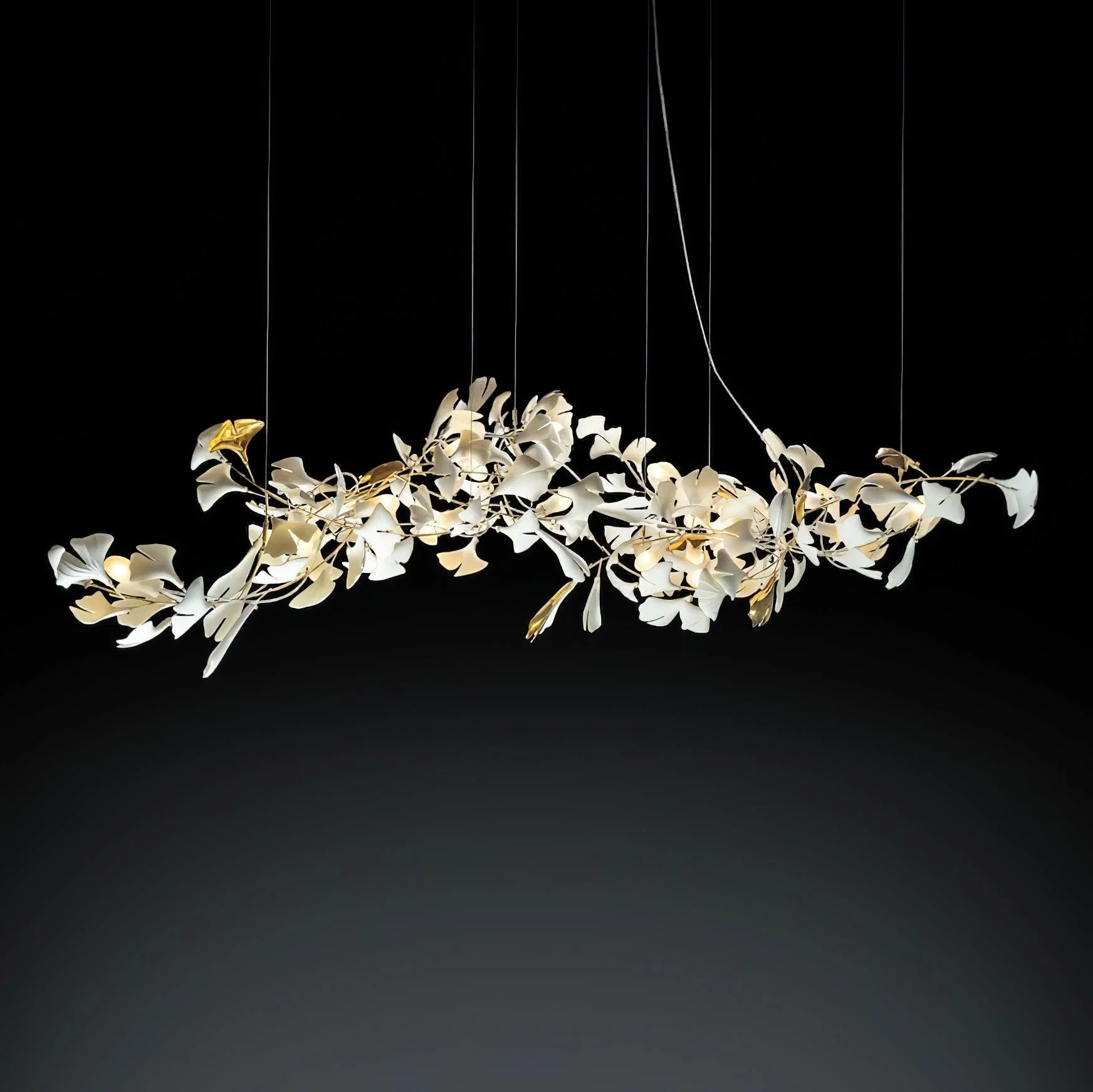 Gingko Ceramic Chandelier E - Image 32