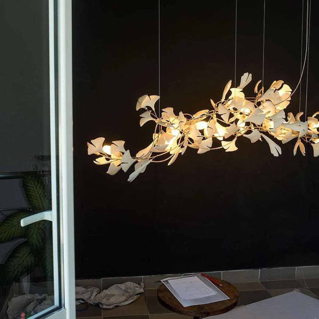 Gingko Ceramic Chandelier E - Image 34