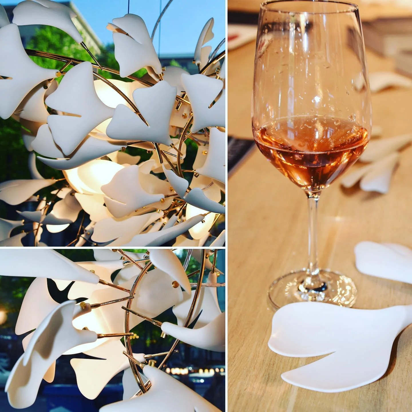 Gingko Ceramic Chandelier E - Image 38