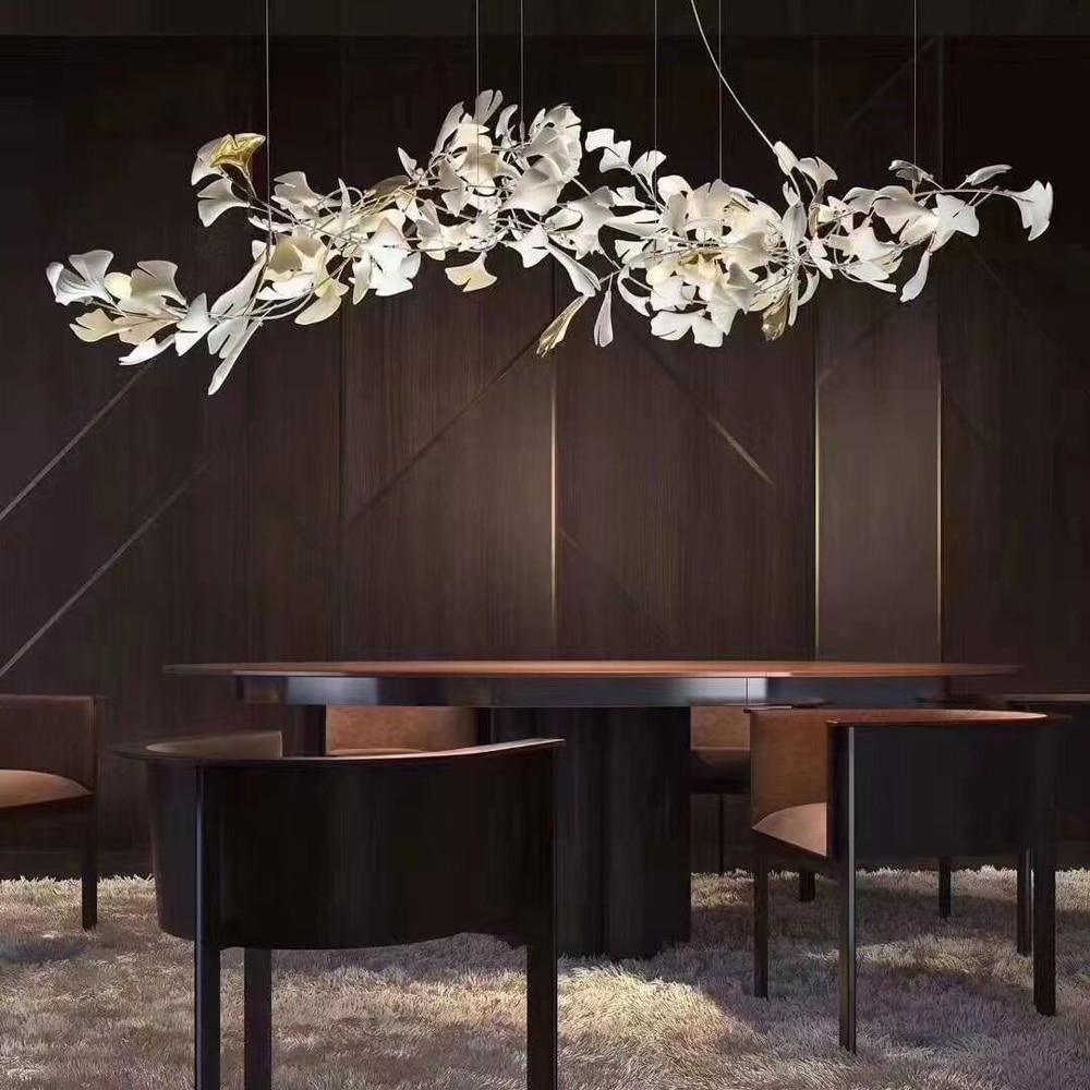 Gingko Ceramic Chandelier E - Image 4