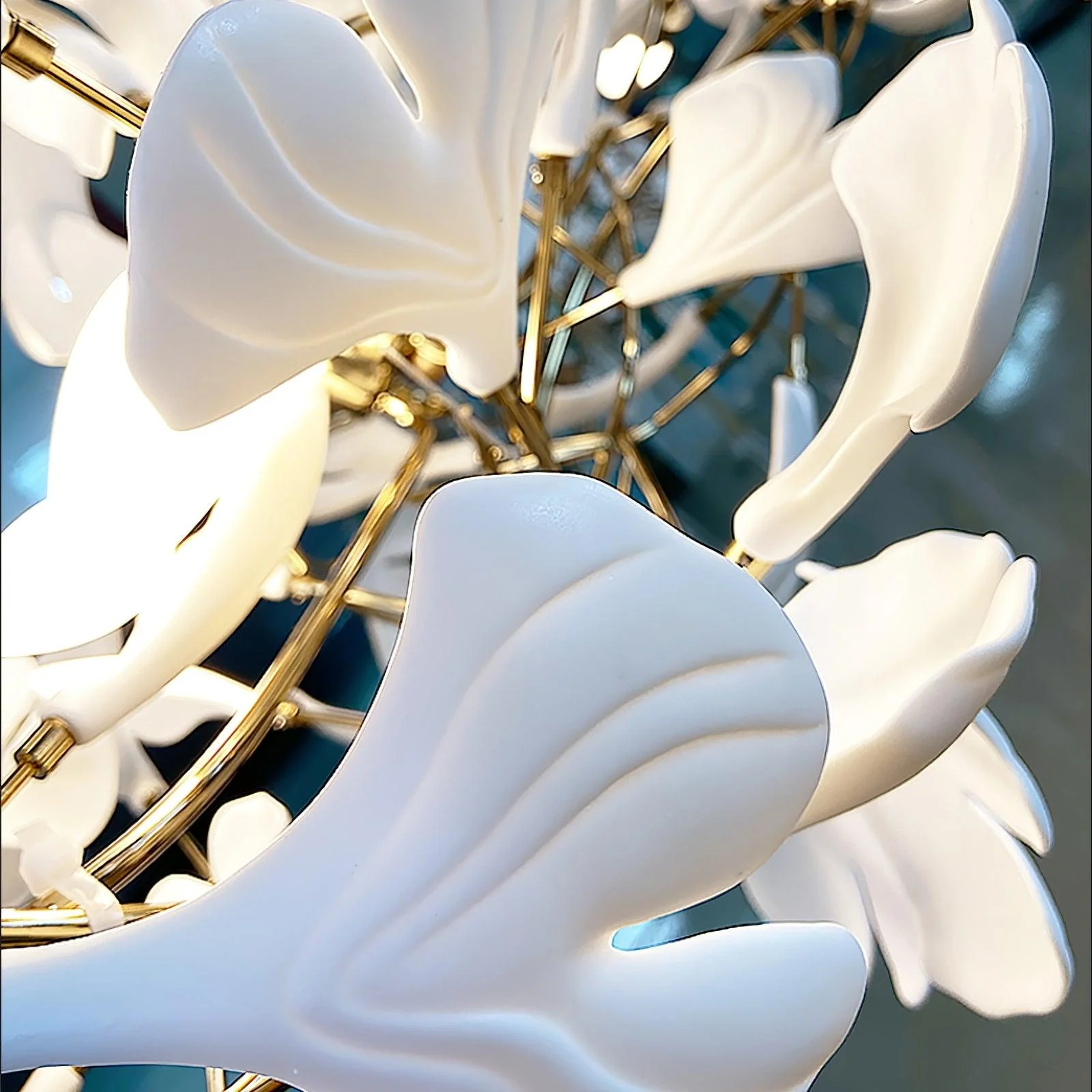Gingko Ceramic Chandelier E - Image 41