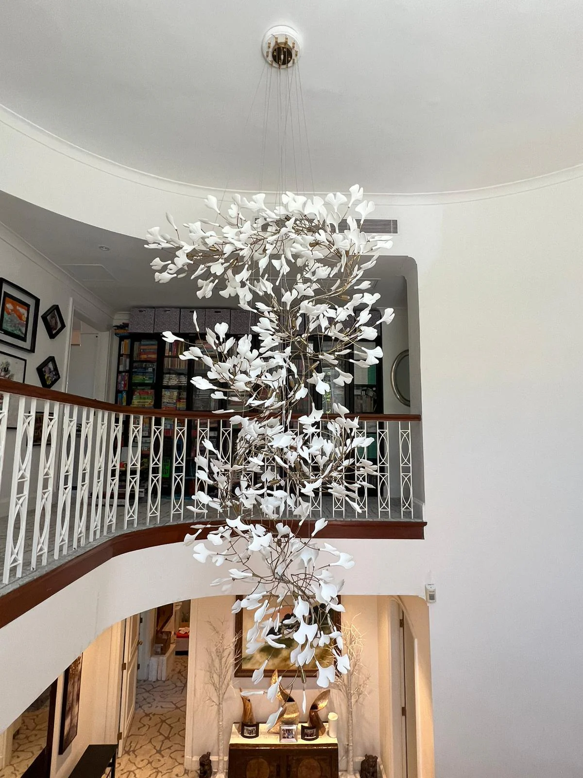 Gingko Ceramic Chandelier F - Image 13