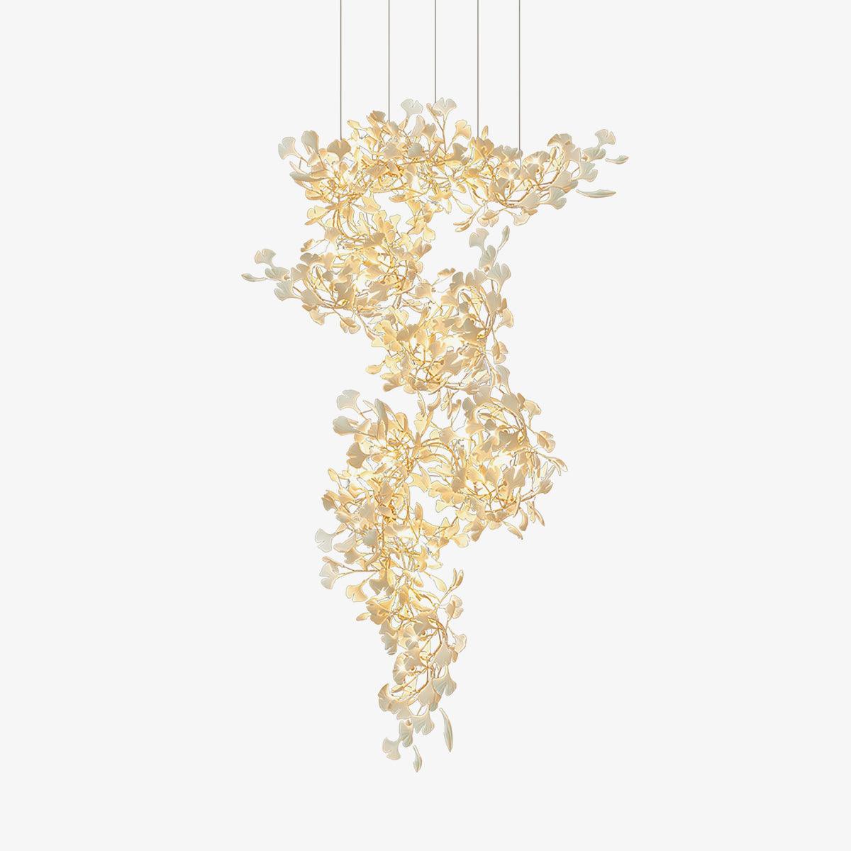 Gingko Ceramic Chandelier F - Image 38