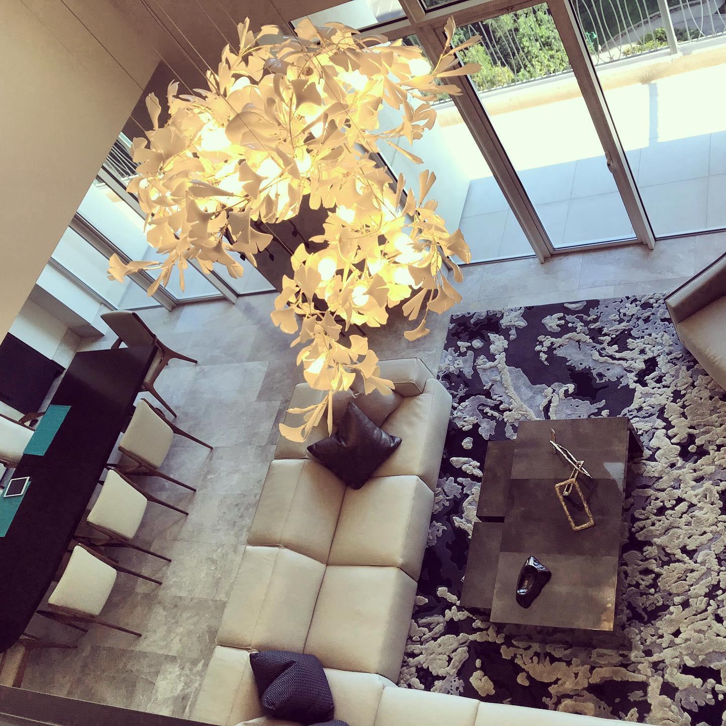 Gingko Ceramic Chandelier G - Image 12