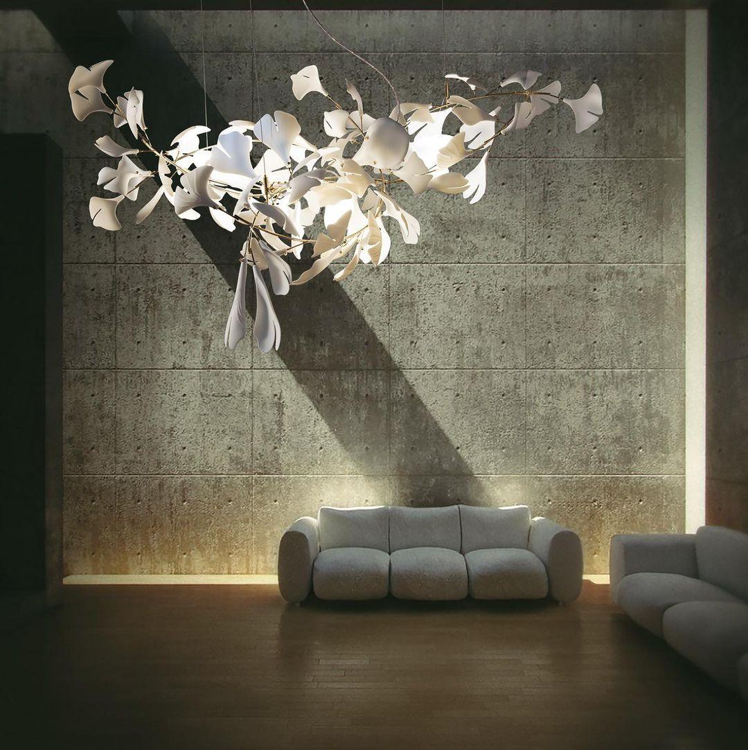Gingko Ceramic Chandelier G - Image 14