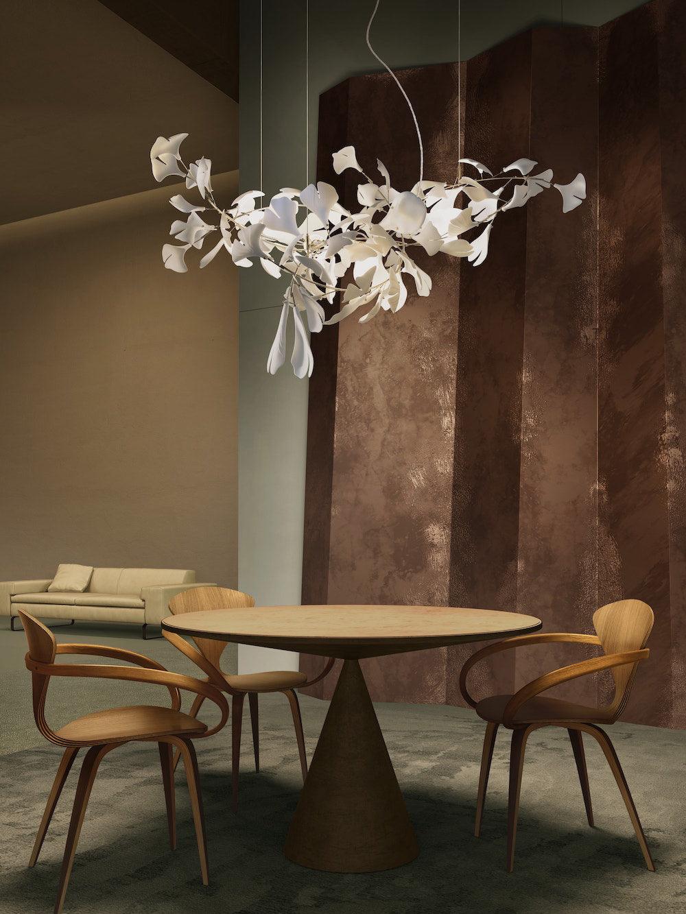 Gingko Ceramic Chandelier G - Image 23