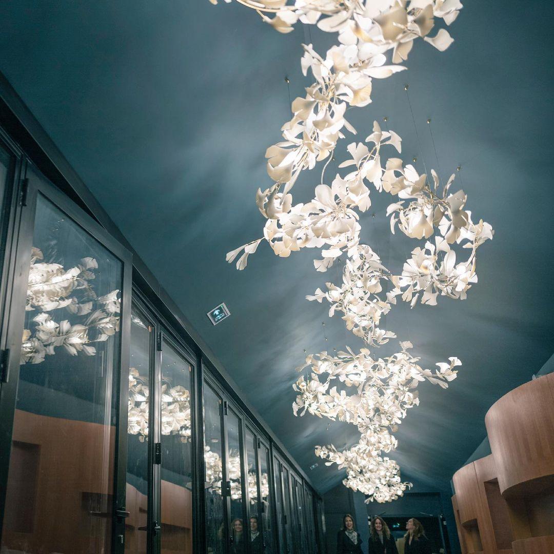 Gingko Ceramic Chandelier G - Image 25