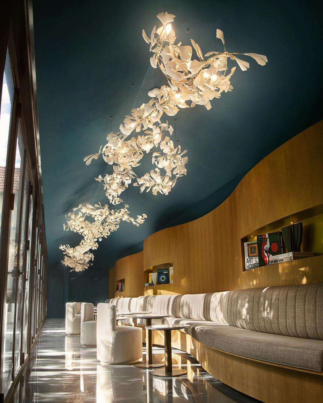 Gingko Ceramic Chandelier G - Image 26