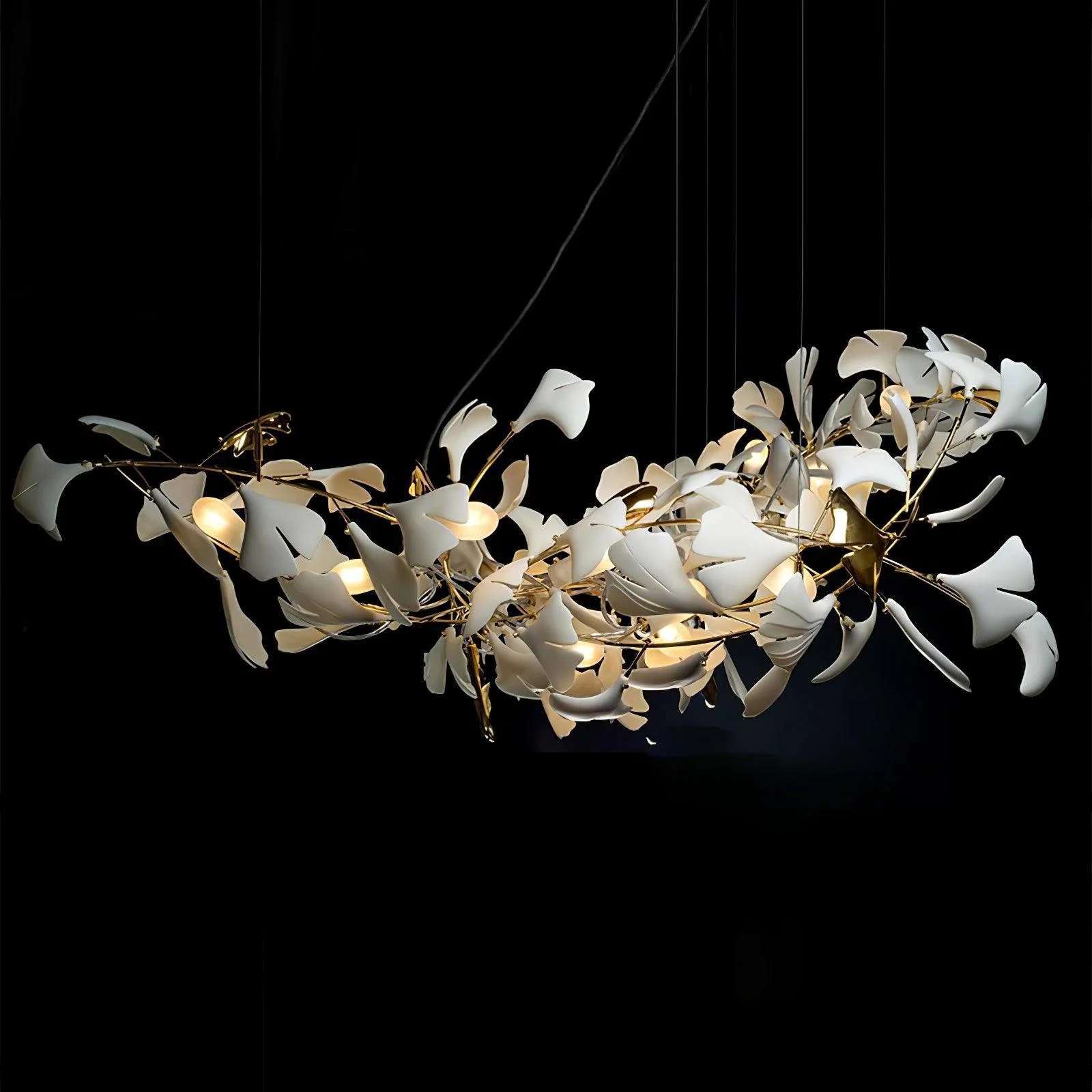 Gingko Ceramic Chandelier G - Image 28