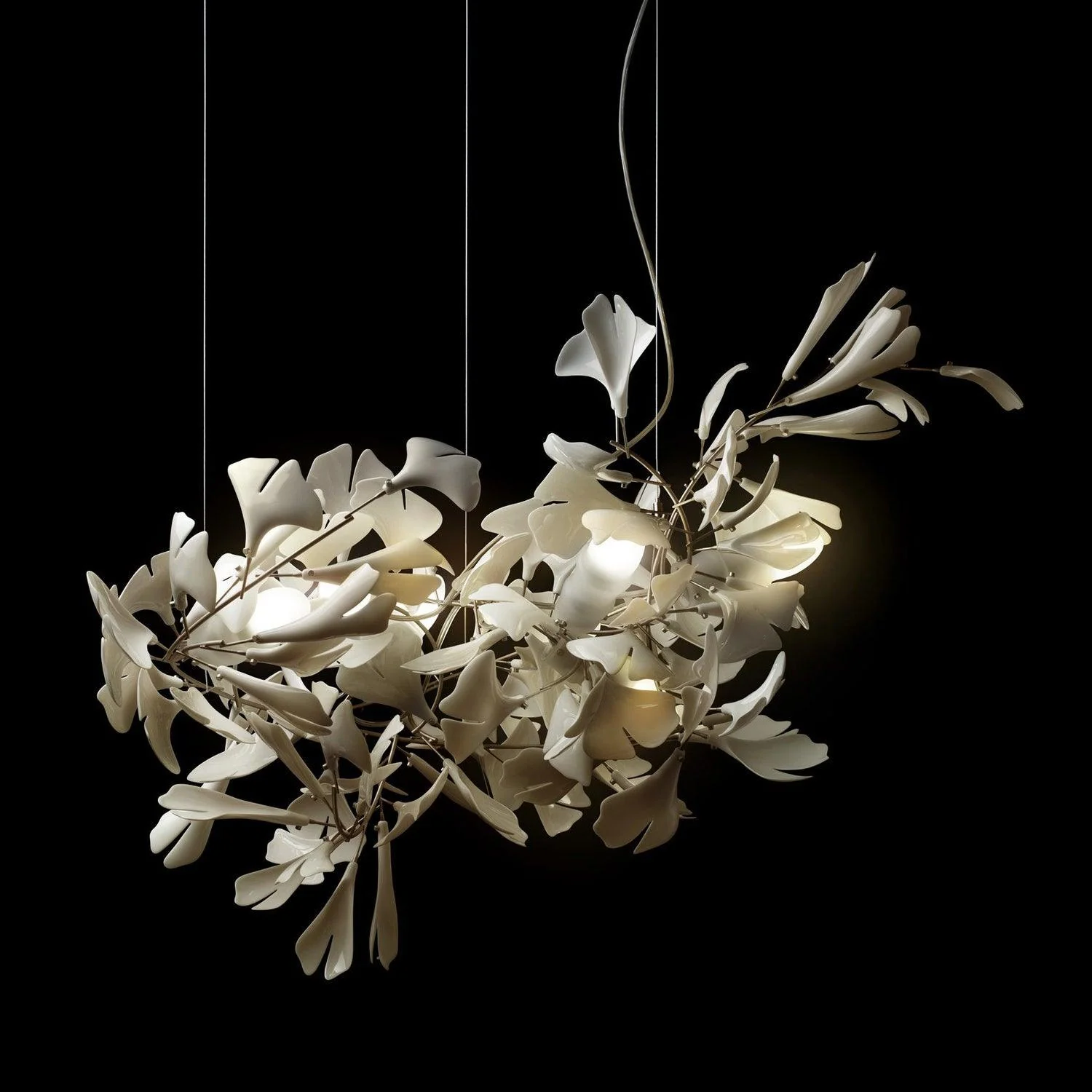 Gingko Ceramic Chandelier G - Image 29