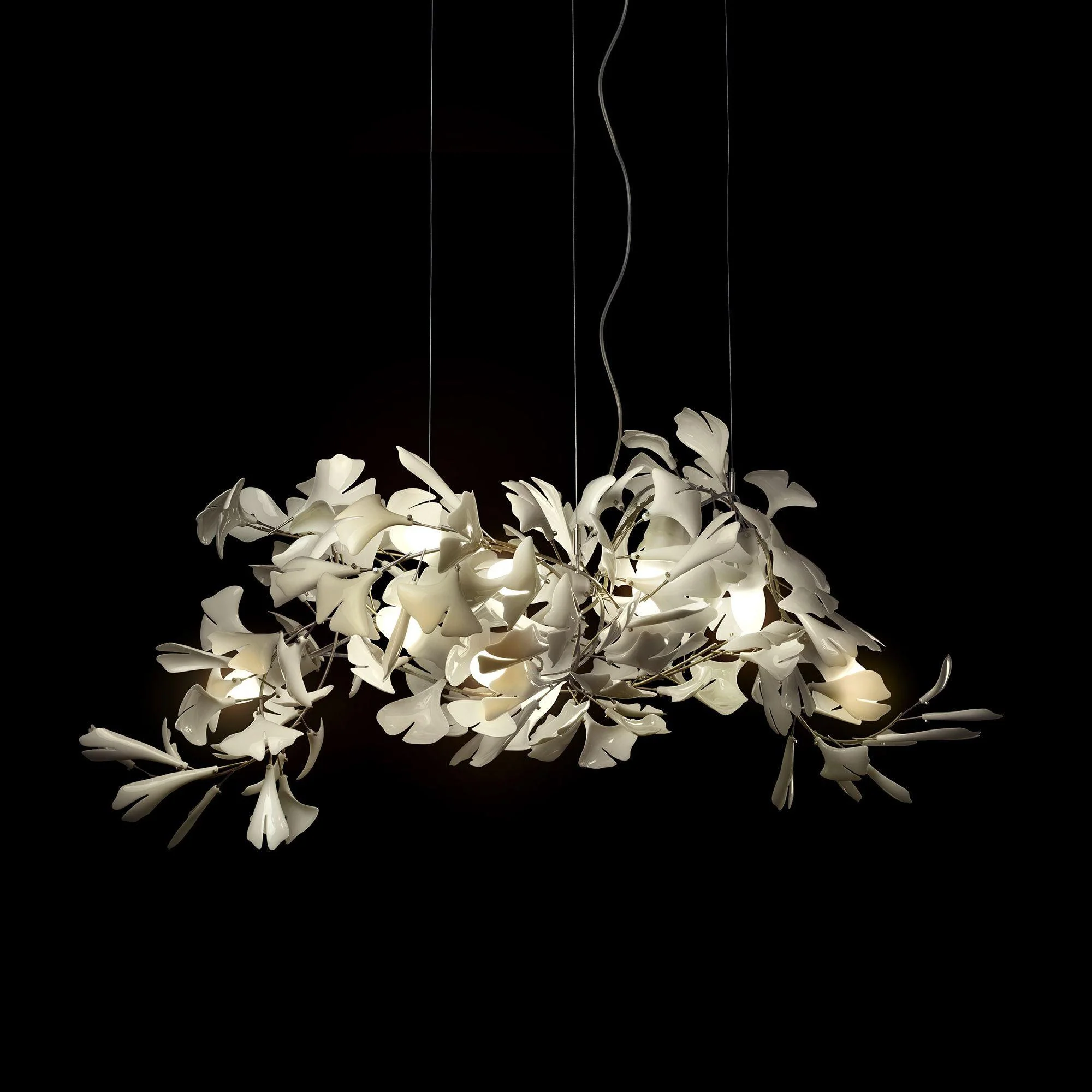Gingko Ceramic Chandelier G - Image 30