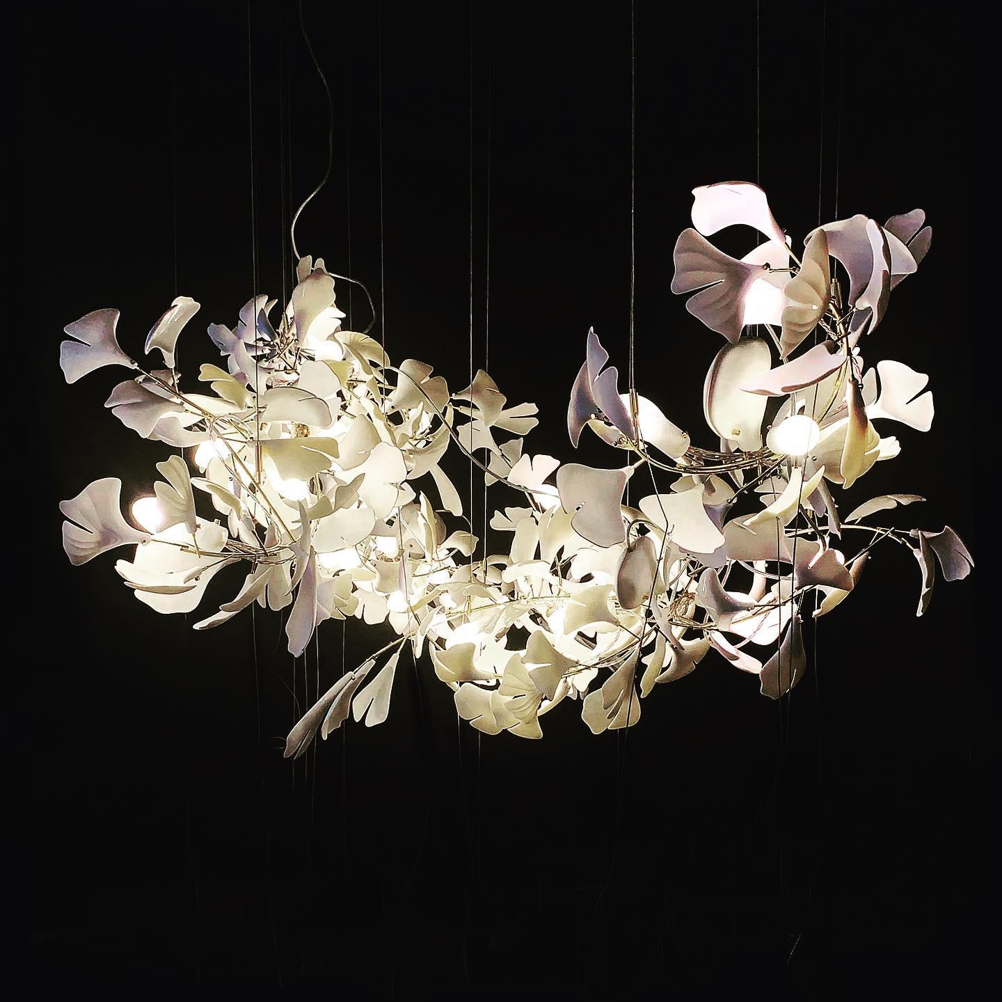 Gingko Ceramic Chandelier G - Image 31