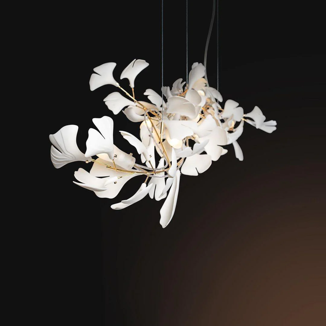Gingko Ceramic Chandelier G - Image 35