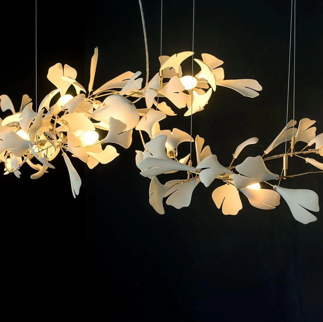 Gingko Ceramic Chandelier G - Image 36