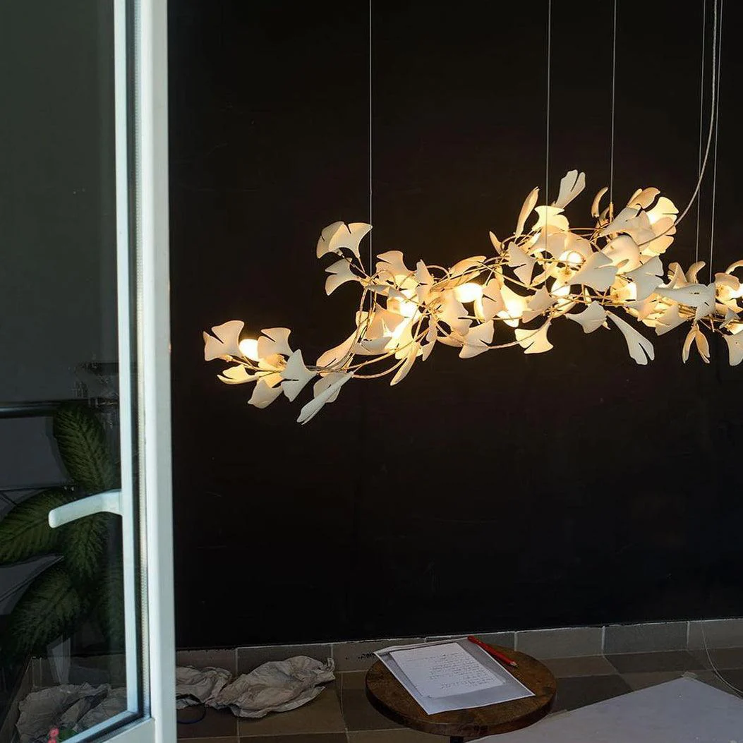 Gingko Ceramic Chandelier G - Image 37