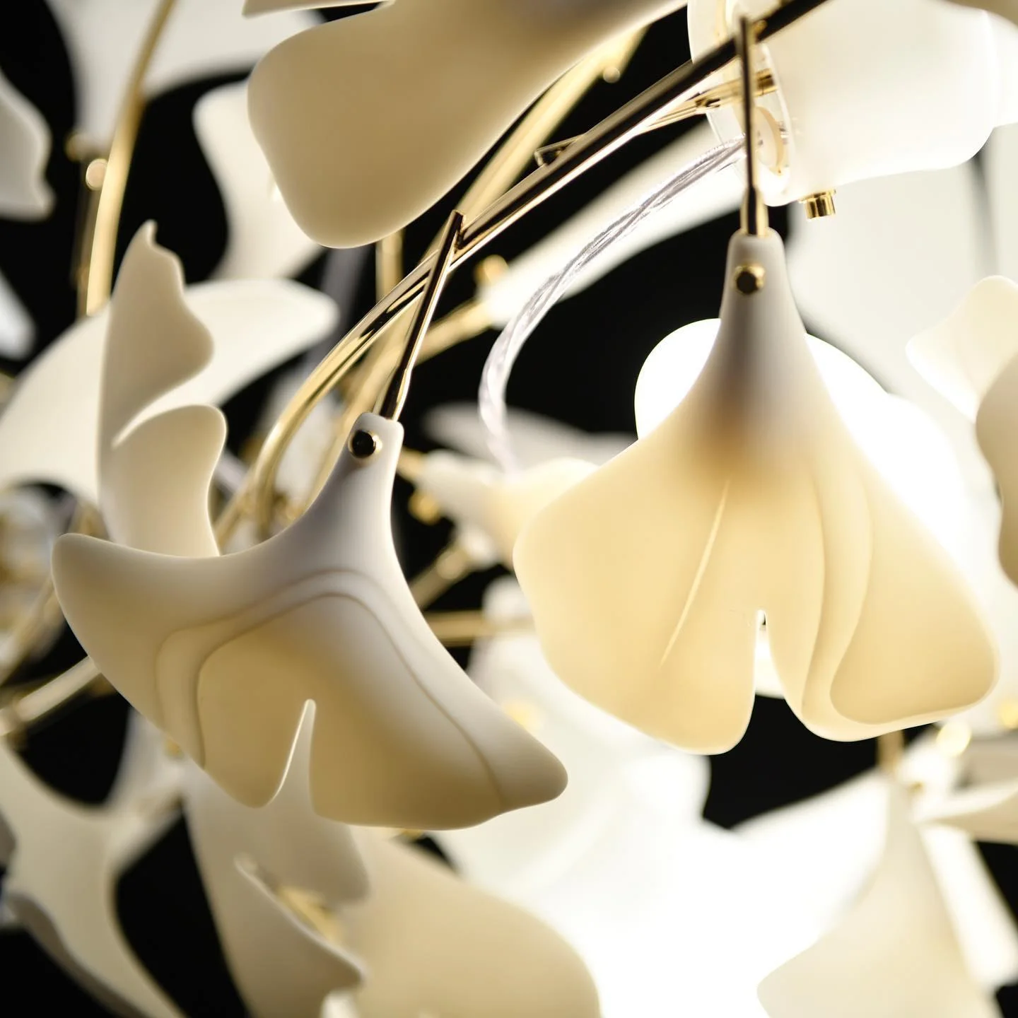 Gingko Ceramic Chandelier G - Image 39