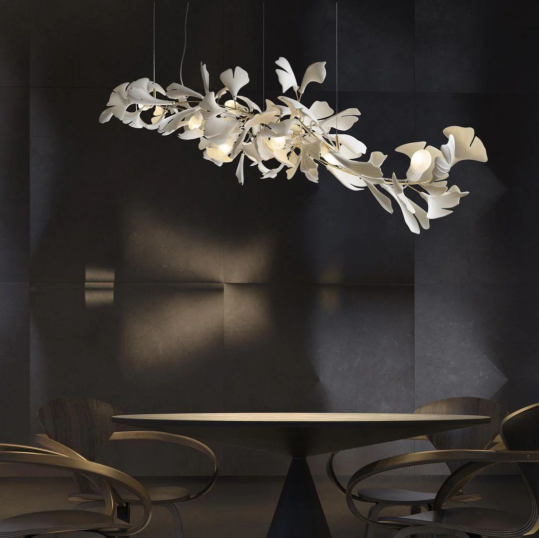 Gingko Ceramic Chandelier G - Image 41