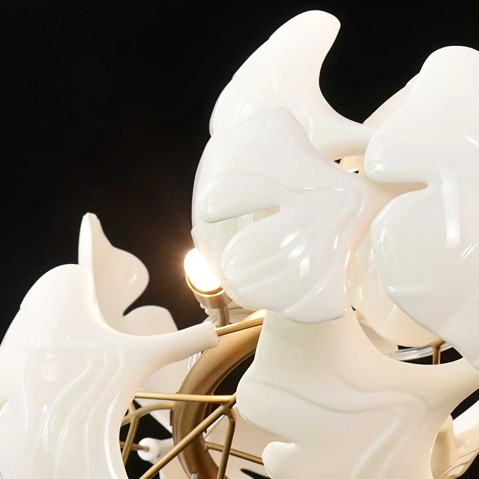 Gingko Ceramic Chandelier G - Image 43