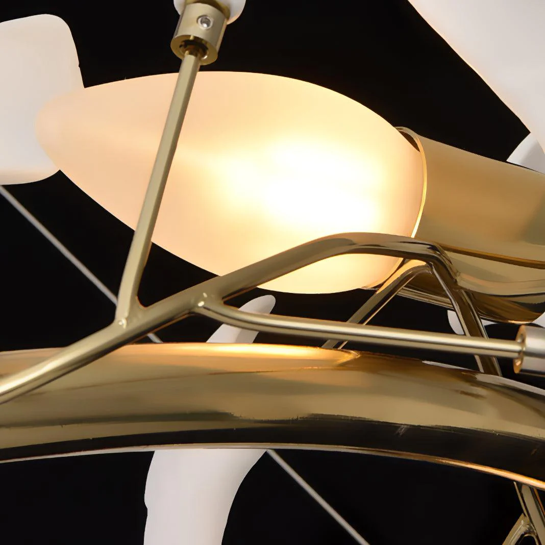 Gingko Ceramic Chandelier Q - Image 15