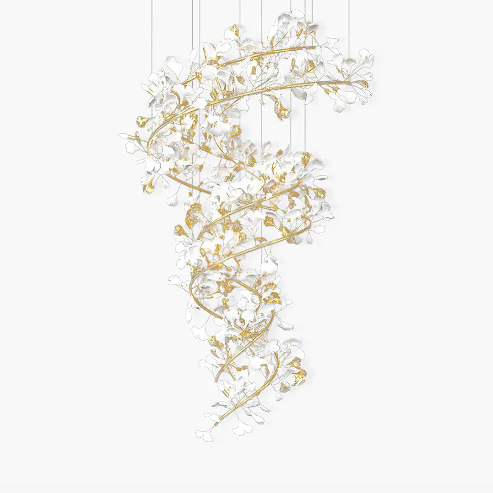 Gingko Ceramic Chandelier Q - Image 19