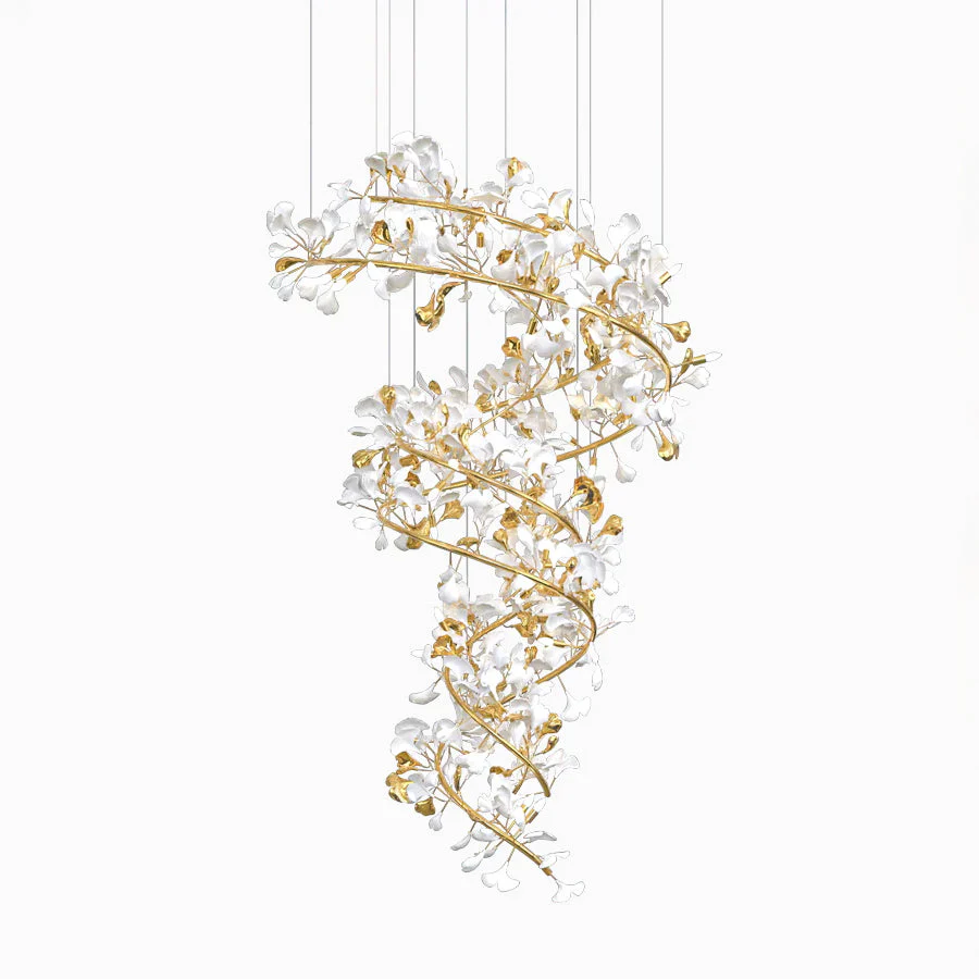 Gingko Ceramic Chandelier Q - Image 21